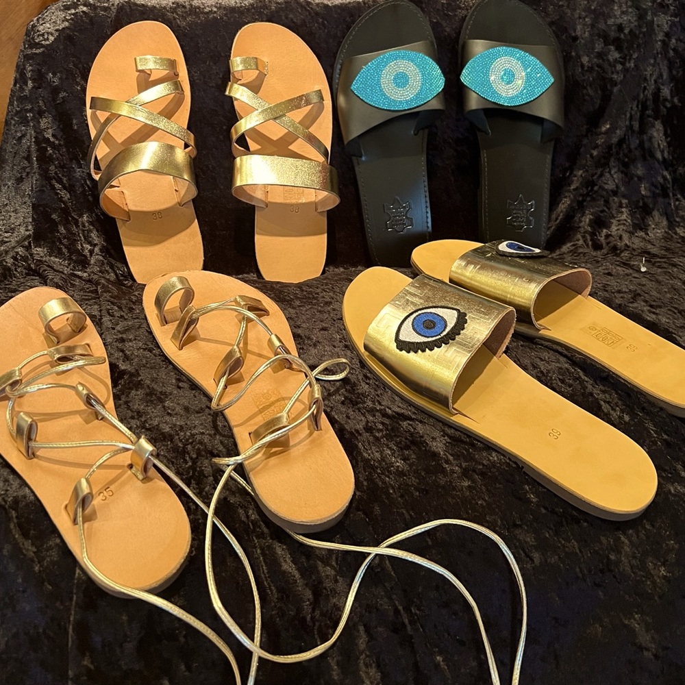 Greek Mati shoes